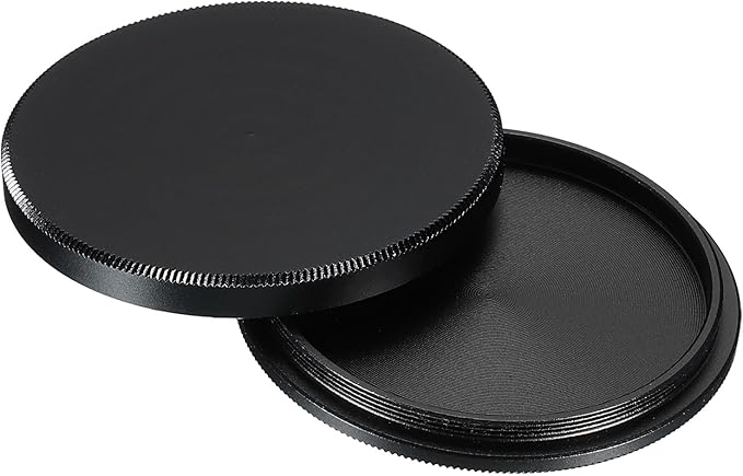 PATIKIL 40.5mm Lens Cap, Camera Lens Cap Cover Universal Front Metal Lens Filter Stacks Cap Protective Case for 40.5mm Camera Circular Polarizing Fader ND Filter, Black