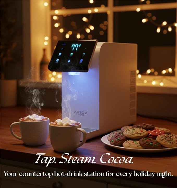 Bottleless Water Dispenser - Instant Hot and Cold Water Dispenser for Countertop W Full Installation Kit, Quiet Multi-Stage Filtration + UV Sterilization & Touchscreen Design, 2026 Ultra