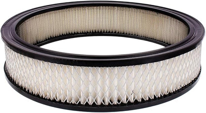 United Pacific S1107 Chrome 10" Air Cleaner Assembly, Low Profile, Die-Cast Chrome Plated Wing Nut, Filter & Breather Hose Nipple Included - ONE Set