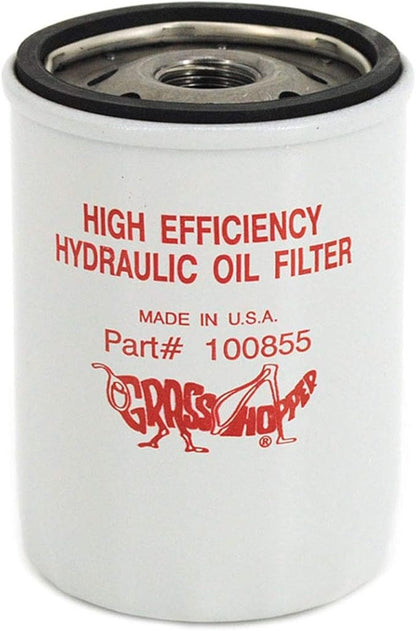 Grasshopper Mower Hi-Efficiency Transmission Filter, 7-micron Absolute Drive Assembly Oil Filter, Genuine Replacement Part For Grasshopper FrontMount 928D Gemini Series, Lawn & Yard Mowing, OEM 100855