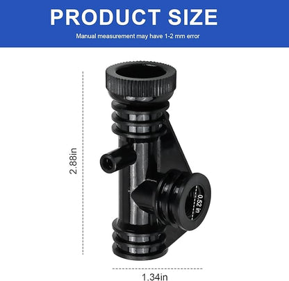 154689 Air Bleeder Tee Assembly Replacement for Pentair Pool Filter Air Relief Valve Fits Triton II Pool and Spa Filter Model TR50,TR60,TR140,TR100 Air Relief Tee Assembly Replace for S7S50,S8S70