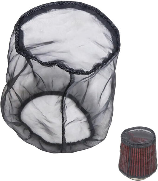 Air Filter Cover Small Dustproof Protective Cover Fits for Harley Davidson Touring Model Universal Cold Air Intake Filter Sock Wrap (Size S), 1 Pack