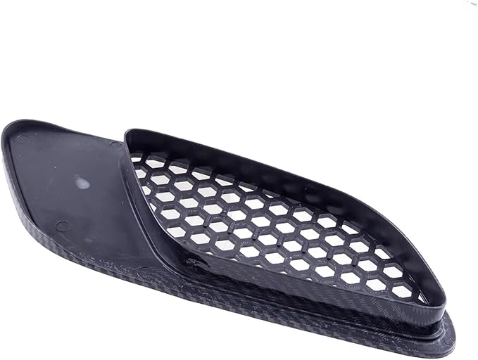 1 Pair Car Front Bonnet Hood Vent Air Intake Cover Compatible With BMW E90 E91 E92 E93 M3 2007-2011 2012 2013 Carbon Fiber Look