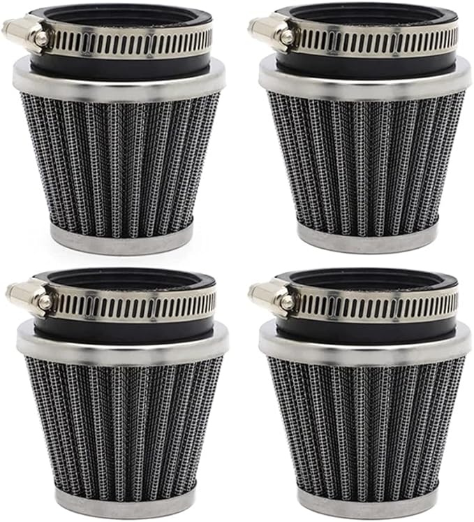 4x 54MM Air POD Filters For Kawasaki KZ KZ750 KZ1000 KZ1100 GPZ750 ZX900 Suzuki GS700 GS750 GS850 GS1000 GS1100 GS1150