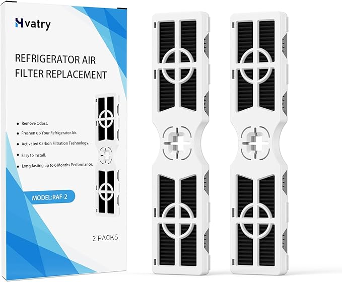 Pure Air AF-2 Air Filter Replacement for Frigidaire FRGPAAF2 - Compatible with Frigidaire Gallery & Electrolux - Removing Odors to Freshen up Air - 1.77x7.7 inch, 2 Packs