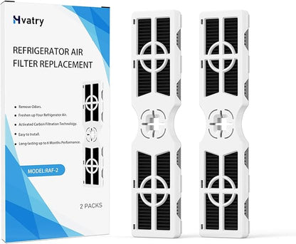 Pure Air AF-2 Air Filter Replacement for Frigidaire FRGPAAF2 - Compatible with Frigidaire Gallery & Electrolux - Removing Odors to Freshen up Air - 1.77x7.7 inch, 2 Packs