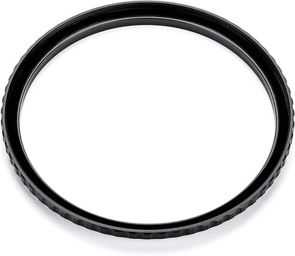 NiSi - Brass Pro 58mm to 82mm Step-Up Ring - Threaded Stepping Adapter Ring, 58mm Male Lens Attachment 82mm Female Filter and Accessory Thread - Matte Black Finish to Prevent Reflections, Brass Alloy