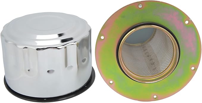 Hydraulic Air Filter Stainless Steel Detachable Screen Oil Tank Filler Vent Cover Air Port Cleaner for Chemical Automotive Mining Metallurgical Industries