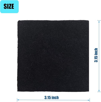 12 Pack Replacement Odor Absorbing Filter Refills for SIMPLI-MAGIC Trash Can, Activated Charcoal Deodorizer Compatible with SIMPLI-MAGIC Garbage Bins with Built in Odor Filter Compartment