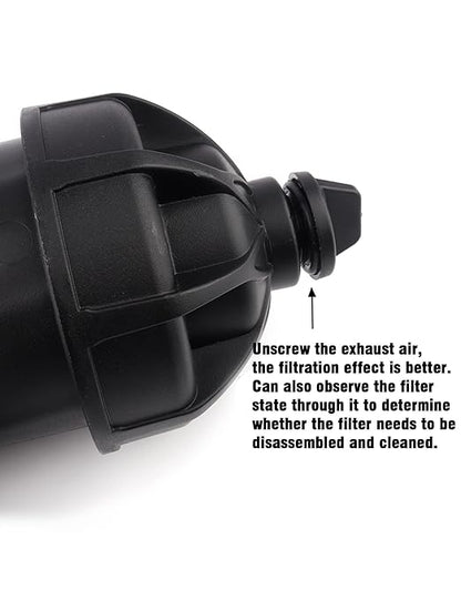 Drip Irrigation Filter 1 inch Disk Y Filter - Male Pipe Thread NPT 120 Mesh for Agriculture Lawn Garden Watering and Irrigation Hose Connectors