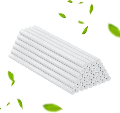 Pawfly 40 Pcs Humidifier Sticks, 5.35 Inch Mini Humidifier Filter Replacement Wicks, Small Portable USB Humidifier Filter Sticks, Air Diffuser Pure Wicks, Humidifier Filter Cotton Refill Sticks