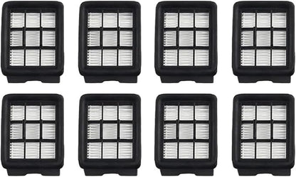 wet dry vacuum cleaner, Compatible For Redkey W12 Floor Scrubber Vacuum Replacement Spare Parts Accessorie HEPA Filter,for home and floor(8pcs)