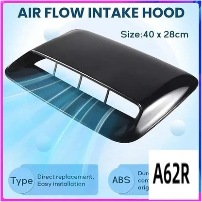 Universal Hood Vent Air Outlet Cover Compatible For Infiniti Compatible Compatible For Mazda And Tesla Hood Scoop Air Flow Intake Vent Cover