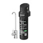 Pureal Hybrid Home PPU-1000D Under Sink Water Filter System with Faucet, 10K Gallons, NSF/ANSI 42&372, Mineral Sediment Carbon Block KDF Polyphosphate Filter for Scale & Lead & Chlorine