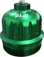 iFJF 134001 Fuel Filter Housing Cap Replacement for 2017-2020 GM Duramax 6.6L L5P Chevy Silverado/GMC Sierra 2500HD 3500HD (Green)