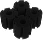 4 Pcs Aquarium Filter Sponges Replacement Media for Biological and Mechanical Aquariums Sponge for Water Bio Sponge Filter Media Pad Cut-to-fit Foam