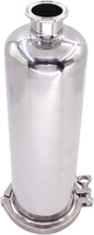 DERNORD 1.5 Inch Tri-Clamp Filter - SS304 Sanitary Fittings Inline Straight Strainer with 100 Mesh Stainless Steel Screen