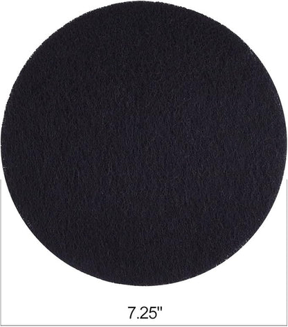 KUUQA 8 Pieces Compost Bin Filters for Kitchen Compost Pail Replacement Charcoal Filters, 7.25 inches Round