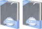 LEVOIT Vital 100 Replacement Filter, Genuine Air Purifier Filter, High-Efficiency Activated Carbon for Removal of Smoke, Odor, Allergens, Pollen,Vital 100-RF, White, 2 Pack