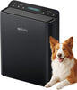 Afloia Air Purifier for Home Large Room Bedroom Up to 2000Ft² with PM2.5 Air Quality Monitor Smart Auto Mode, Washable Pre Filter Cleaner for Pet, Black