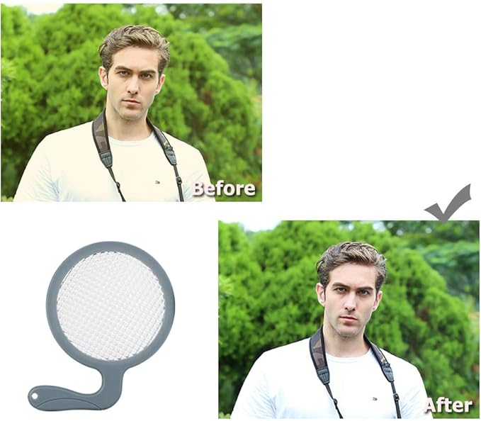 JJC Durable and Lightweight Universal White Balance Filter for Lenses up to 95mm Diameter, Certified 18% Transmission for Metering