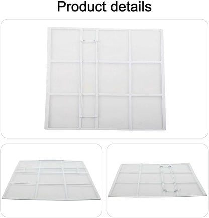 Air Conditioner Dustproof Filter Screen for Hisense Indoor Unit, Accessory for Hanging AC(30x35cm)