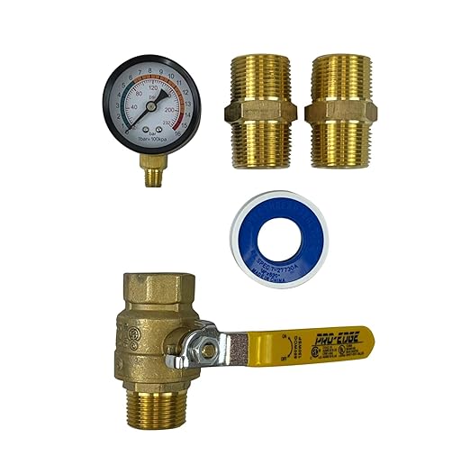 3/4" NPT Industrial (2-Stage) Moisture Removing Particulate Filter Water Separator and Oil, Moisture Vapor Removing Coalescing Filter for Compressed Air