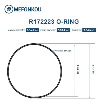 R172223 Housing O-Ring for Pentair Pool Spa Filter & Leaf Trap Parts R172240 AXW542 CX120D Waterway 805-0360 (2/Pack