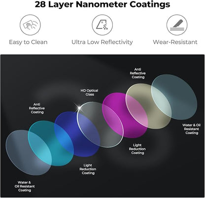 K&F CONCEPT Snap On CPL Filter Compatible with DJI Osmo Action 6, Circular Polarizers Filters, HD Optical Glass with Multi-Coated Anti-Glare Reduce Reflections Action Camera Accessories