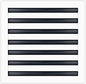 BUILDMART - 14x14 Modern AC Vent Cover - Decorative White Aluminum Air Vent - Standard Linear Slot Diffuser - Heating and Cooling Register Grille for Ceiling, Walls & Floors - Texas Buildmart