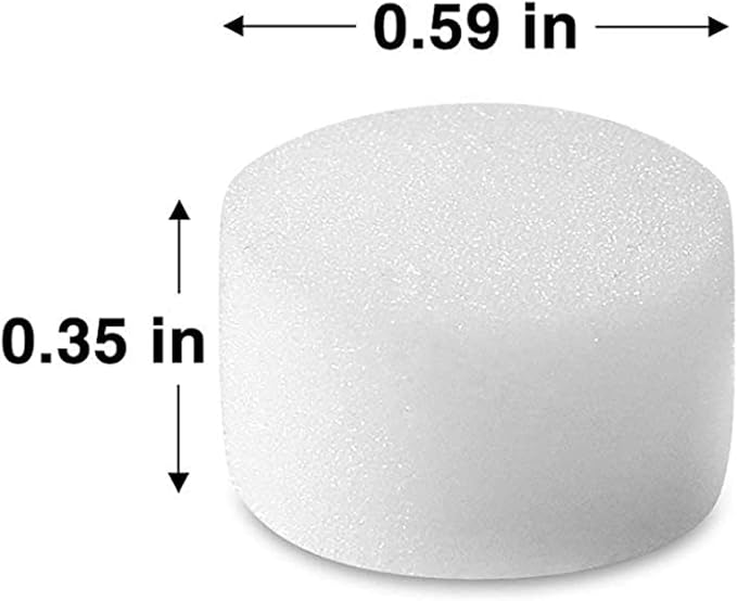 HXHLYH(60 PPI) Air filter Sponge, 30 Pieces of Replacement Compressor System Accessories Cold Mist Filter Accessories Sponge Air Filter
