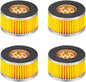 4PCS Air Compressor Intake Paper Filter Elements Piston Type Replacement Filter Element Accessories HE014