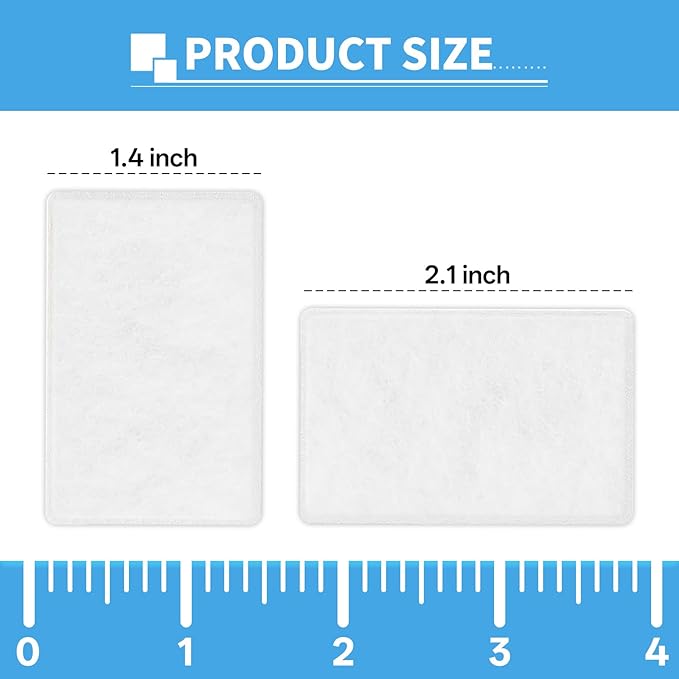Replacement Filters Compatible with ResMed Airsense 10, Aircurve 10, S9 Series,High-Efficiency Disposable Filters, 60 Pack