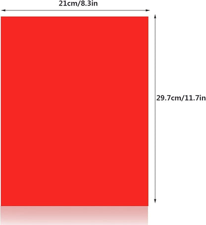 Lystaii 9pcs Gel Light Filter Color Correction Colored Overlays Transparent Color Film Lighting Gel Filter Plastic Sheets Correction 9 Colors 11.7 by 8.3 Inches for Film, Video, Photo, Stage