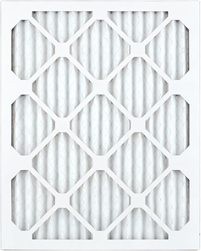 AIRx DUST MERV 8 Pleated Air Filter - Made in the USA - Box of 6-16x20x1 Furnace Filter