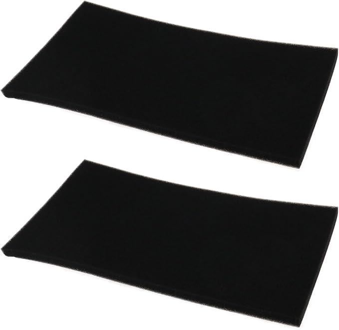 2pcs Air Filter Foam 28x15x1cm 60PPI Filter Mat Filter Insert for Scooter Motorcycle Quad Lawn Mower Brush Cutter Motor Hoe Chainsaw Carburettor