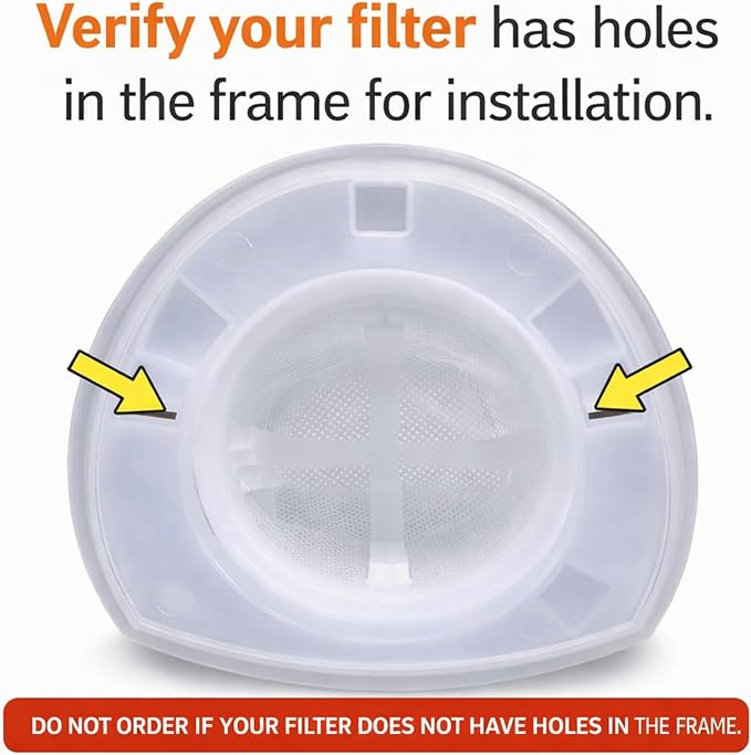 6 Pack Generic Filters Compatible with Black & Decker VF110 filter. Compatible With Models CHV1410L CHV9610 CHV1210 CHV1510 CHV1410 CHV1410B BDH2000L, 90558113-01