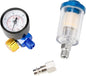 Sand Blaster Spray Gun Air Regulator in-line Trap Filter Tool Automobil Spray Gun Accessories Used for Pressure Adjustment Oil-Water