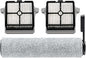 Wet and Dry Vacuum Cleaner Roller Brushes & Filters, Compatible for Tineco, Floor ONE S7 ProS6, Vacuum Cleaner Accessories Floor Scrubber Parts(B)