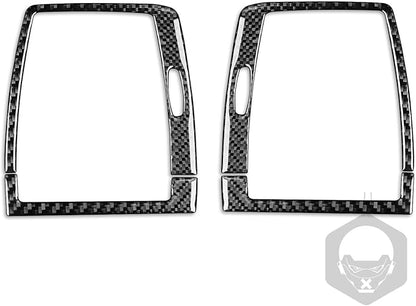 Carbon Fiber Interior Full Compatible with BMW X5 Air Conditioning Vents 4 pcs-1