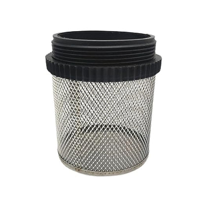 Heavy-Duty Plastic Strainer 1/2 3/4 - Male Inline Filter with Mesh Net for Pond Pumps & Greenhouse Watering(3")