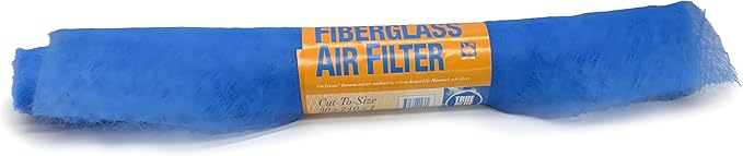 AirX Filters Cut-To-Fit Hammock Furnace Filter AC Air Filter Media - 30"x20 Foot Roll