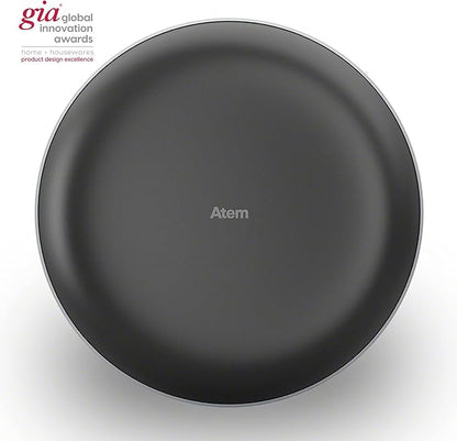 IQAir Atem Car Portable HEPA Air Purifier, Filters for Pollution, Odors, Gases, Car Fumes, and Asthma Triggers, Bacteria, Viruses, Great for Travel or Daily Commute, Swiss Design, Made in Germany