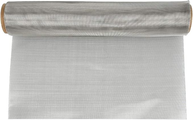 Stainless Steel Woven Wire Mesh Stainless Steel Wire Mesh 100 Mesh Filter Screen Rodent Proof Insect Mesh High Density Tear Resistant for Airbricks Garden Protection