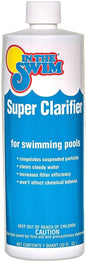 In The Swim Super Clarifier – Fast-Acting, Highly Concentrated Pool Water Clarifier for Crystal Clear Water & Improved Filter Efficiency – for Sand & Cartridge Filters - 1 Quart