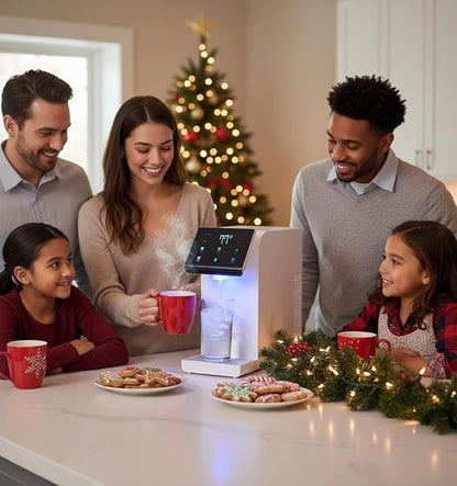 Bottleless Water Dispenser - Instant Hot and Cold Water Dispenser for Countertop W Full Installation Kit, Quiet Multi-Stage Filtration + UV Sterilization & Touchscreen Design, 2026 Ultra
