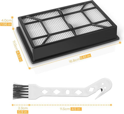 53296 EF-9 HEPA Media Filter for Kenmore Elite Canister Vacuum Cleaner 10065, 21814, 22614, 31140, 31150, 81714, BU1005, BU1017, BU1018