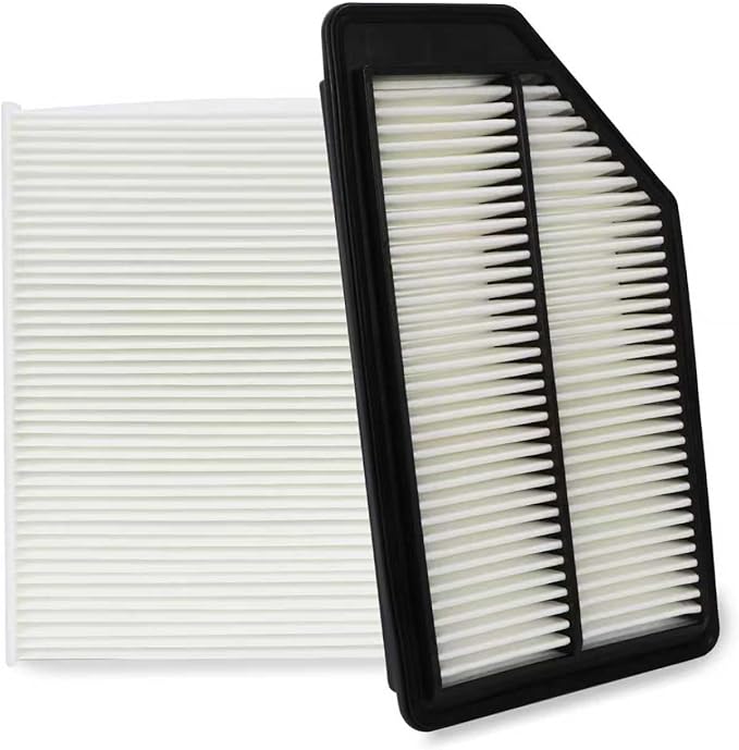 Cabin & Engine Air Filter kit for Honda Odyssey 3.5L (2011 2012 2013 2014 2015 2016 2017) Replaces 17220-RV0-A00, 80292-SDA-A01