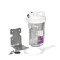 Whirlpool 10" x 4.5" Large Capacity Whole House Water Filter Housing WHKF-DWHBB, 1" Port, Home Water Pre-Filtration for Well and City Water, NSF Certified Reduces Sediment, Sand, Soil, Silt, and Rust