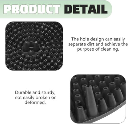 Bullet Car Wash Bucket Grit Trap Inserts, Vehicle Detailing Wash Filter for Remove Dust and Dirt, Automotive Cleaning Tool Fits 12 Inch Diameter Bucket, Universal for SUV RV Truck (Black)